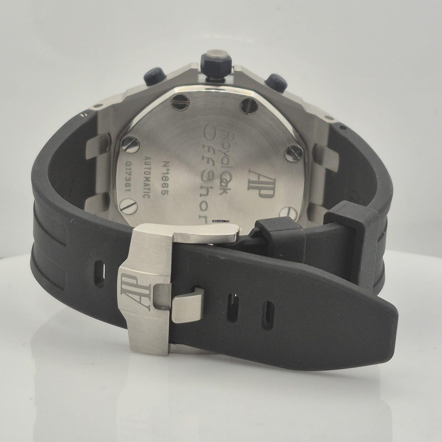 Thumbnail von Audemars Piguet Royal Oak Offshore Chronograph Navy 42mm Automático Completo