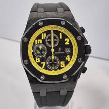Thumbnail von Audemars Piguet Royal Oak Offshore Chronograph Bumble Bee Carbon & Ceramic 42mm Automatyczny Pełny