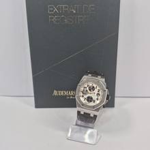 Thumbnail von Audemars Piguet Royal Oak Offshore Chronograph Panda 42mm Automatyczny Kompletny