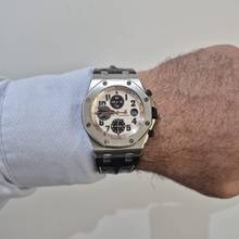 Thumbnail von Audemars Piguet Royal Oak Offshore Chronograph Panda 42mm Automatyczny Kompletny
