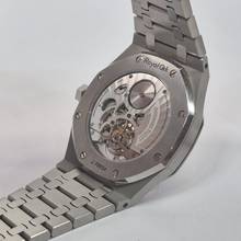 Thumbnail von Audemars Piguet Royal Oak Tourbillon Ultra Thin Evolutive Tapisserie 41mm Corda Completo