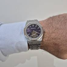Thumbnail von Audemars Piguet Royal Oak Tourbillon Ultra Thin Evolutive Tapisserie 41mm Corda Completo