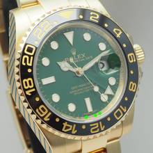 Thumbnail von Rolex GMT-Master II 116718LN (green) Gold 18k/750 Box+Papiere+Rolex Service Rolex Serviced 03/2026