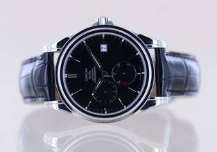 Thumbnail von Reloj de vestir Omega De Ville Co-Axial Power Reserve con esfera negra, automático, de 39 mm