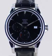 Thumbnail von Reloj de vestir Omega De Ville Co-Axial Power Reserve con esfera negra, automático, de 39 mm