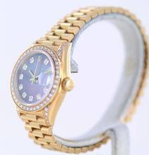 Thumbnail von Rolex Lady-Datejust 18K Gelbgold MOP Dial Diamond Factory 26mm Lady rar B+P