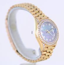 Thumbnail von Rolex Lady-Datejust 18K Gelbgold MOP Dial Diamond Factory 26mm Lady rar B+P