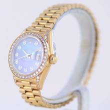 Thumbnail von Rolex Lady-Datejust 18K Gelbgold MOP Dial Diamond Factory 26mm Lady rar B+P
