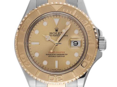  Rolex Yacht-Master 40 Ref.16623 2012 Full Set sehr gut Vintage Yacht-Master Stahl 18kt Gelbgold 