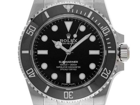  Rolex Submariner (No Date) Ref.114060 2015 Full Set wie Neu Vintage Submariner no Date 