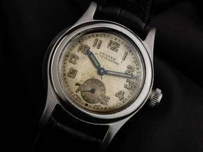 Thumbnail von Rolex Oyster Junior Sport Ref.2784 1940 original Box sehr gut Vintage Oyster Junior Sport Medium Krokoleder