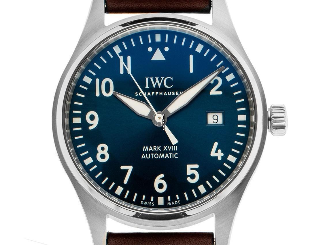  IWC Fliegeruhr Mark Pilot’s Watch Mark XVIII Edition Le Petit Prince Ref.IW327010 2019 original Box wie Neu Vintage Pilot’s Watch Mark XVIII Edition Le Petit Prince 