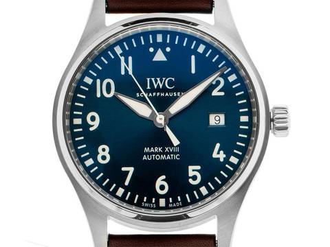 IWC Pilotenhorloge Mark Pilot’s Watch Mark XVIII Edition Le Petit Prince Ref.IW327010 2019 originele doos bijna nieuw Vintage Pilotenhorloge Mark XVIII Edition Le Petit Prince