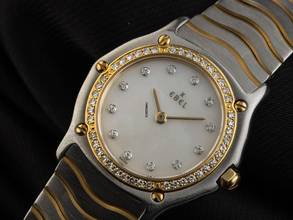 Thumbnail von エベルクラシックレディ Ref.181930X 1992 オリジナルボックス非常に良いヴィンテージクラシックレディパールダイヤモンド