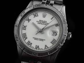 Thumbnail von Rolex Datejust Turn-O-Graph Turn-O-Graph Ref.16250 1979 Box&Beschreibung sehr Gut Vintage Datejust Turn-O-Graph Stahl 18kt Weißgold open 6/9