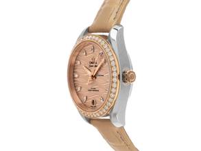 Thumbnail von Omega Seamaster Aqua Terra 150M Ref.220.28.34.20.59.001 2026 Full Set Ungetragen Seamaster Aqua Terra 150M Diamanten Krokoleder Faltschließe