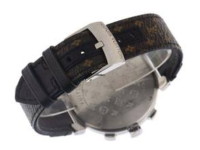 Thumbnail von Louis Vuitton Tambour Chronograph Ref.Q1122 2008 orijinal kutu çok iyi vintage Tambour Chronograph