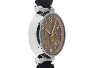 Thumbnail von Louis Vuitton Tambour Chronograph Ref.Q1122 2008 orijinal kutu çok iyi vintage Tambour Chronograph