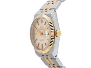 Thumbnail von Rolex Datejust Oysterquartz Ref.17013 1986 Full Set like new Vintage Oysterquartz open 6/9