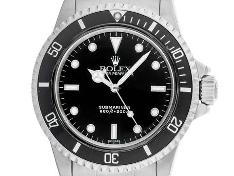 Rolex Submariner (без даты) Bubble Ref.5513 1984 коробка и описание очень хорошее винтажный Submariner без даты Bubble