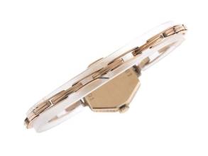 Thumbnail von Rolex Art Deco Stretch 1927 caja original en muy buen estado, vintage, Art Deco, tapa abatible, fondo, 9 quilates de oro rosa