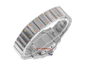 Thumbnail von Cartier Santos Galbée Date PM Kleines Modell Ref.2423 2001 Box&Beschreibung sehr gut Vintage Santos Galbee Date PM kleines Modell