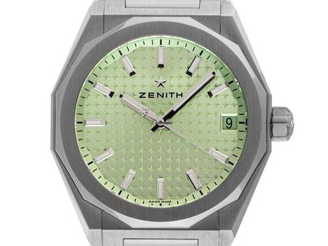 Zenith Defy Skyline Ref.03.9400.670/61.I001 2026 Volledige set Ongedragen Defy Skyline Groene wijzerplaat