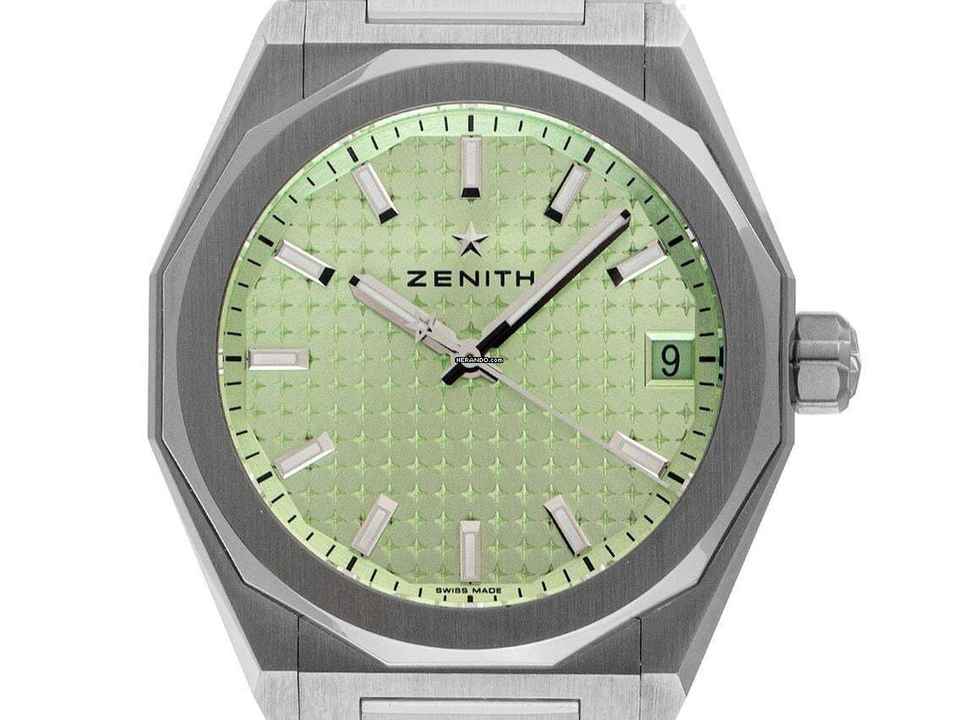 Zenith Defy Skyline Ref.03.9400.670/61.I001 2026 Zestaw pełny Nie noszony Defy Skyline Zielony cyferblat