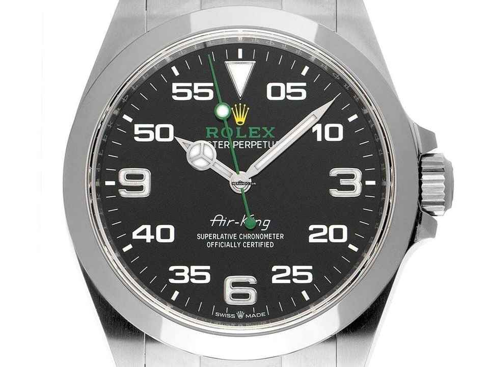 Rolex Air King Ref.126900 2022 Juego completo como nuevo Air King