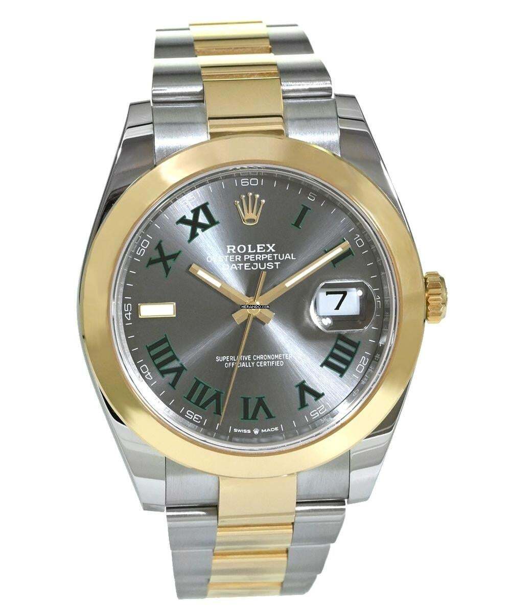  Rolex Datejust 41 Stahl/18 ct Gelbgod 41 Ref. 126303 