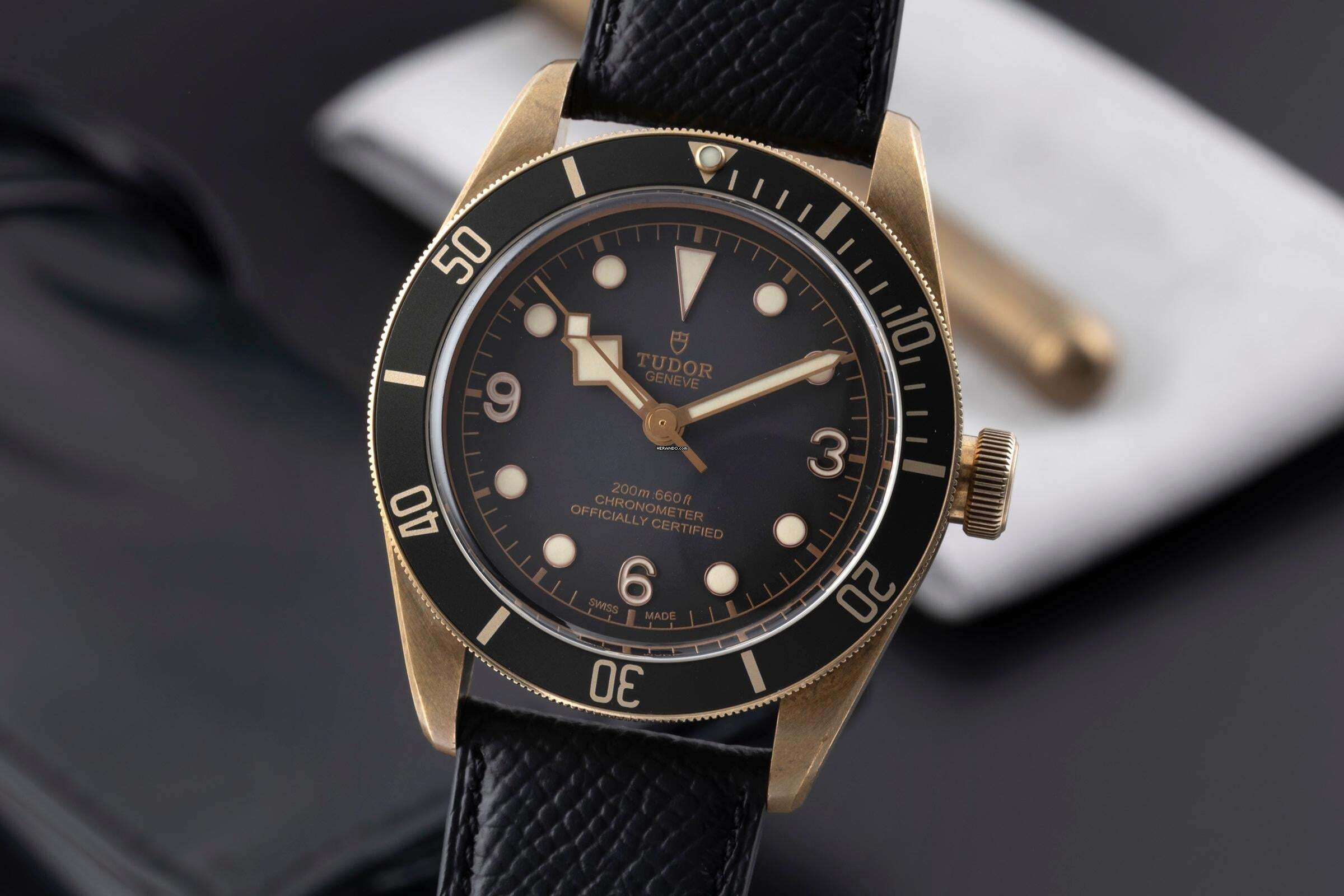 Tudor Black Bay Bronze Heritage Black Bay Bronze Automatik Herrenuhr Ref. 79250BA