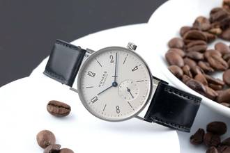 Thumbnail von NOMOS Tangente 33 Stahl Handaufzug Herrenuhr Tangente 33 BSH Box & Papiere 2013