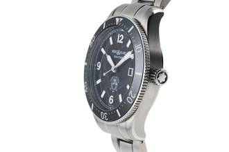 Thumbnail von Montblanc 1858 Iced Sea Stahl Automatik Herrenuhr Ref. MB129371 7578