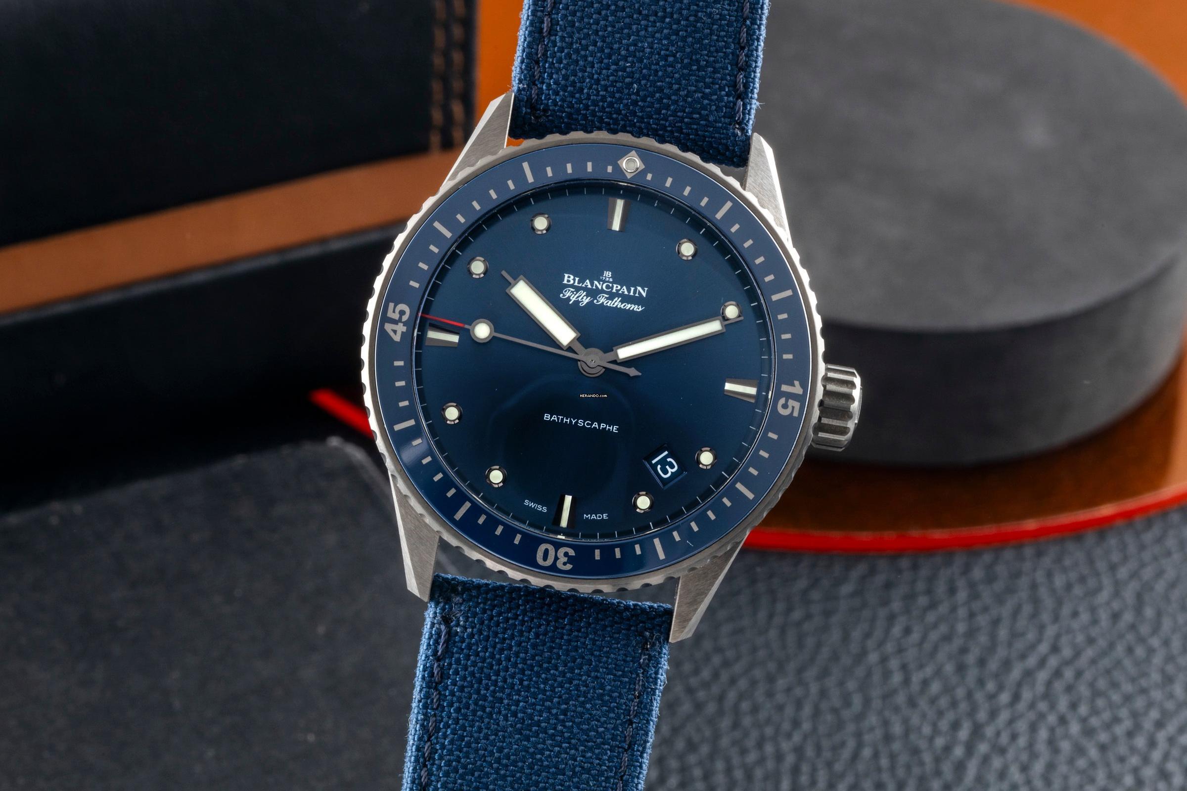 Blancpain Fifty Fathoms Bathyscaphe Keramik Ref. 5000-0240-52A