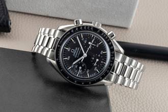 Thumbnail von Omega Speedmaster Reduced Chronograph Stahl Automatik Ref. 3510.50.00