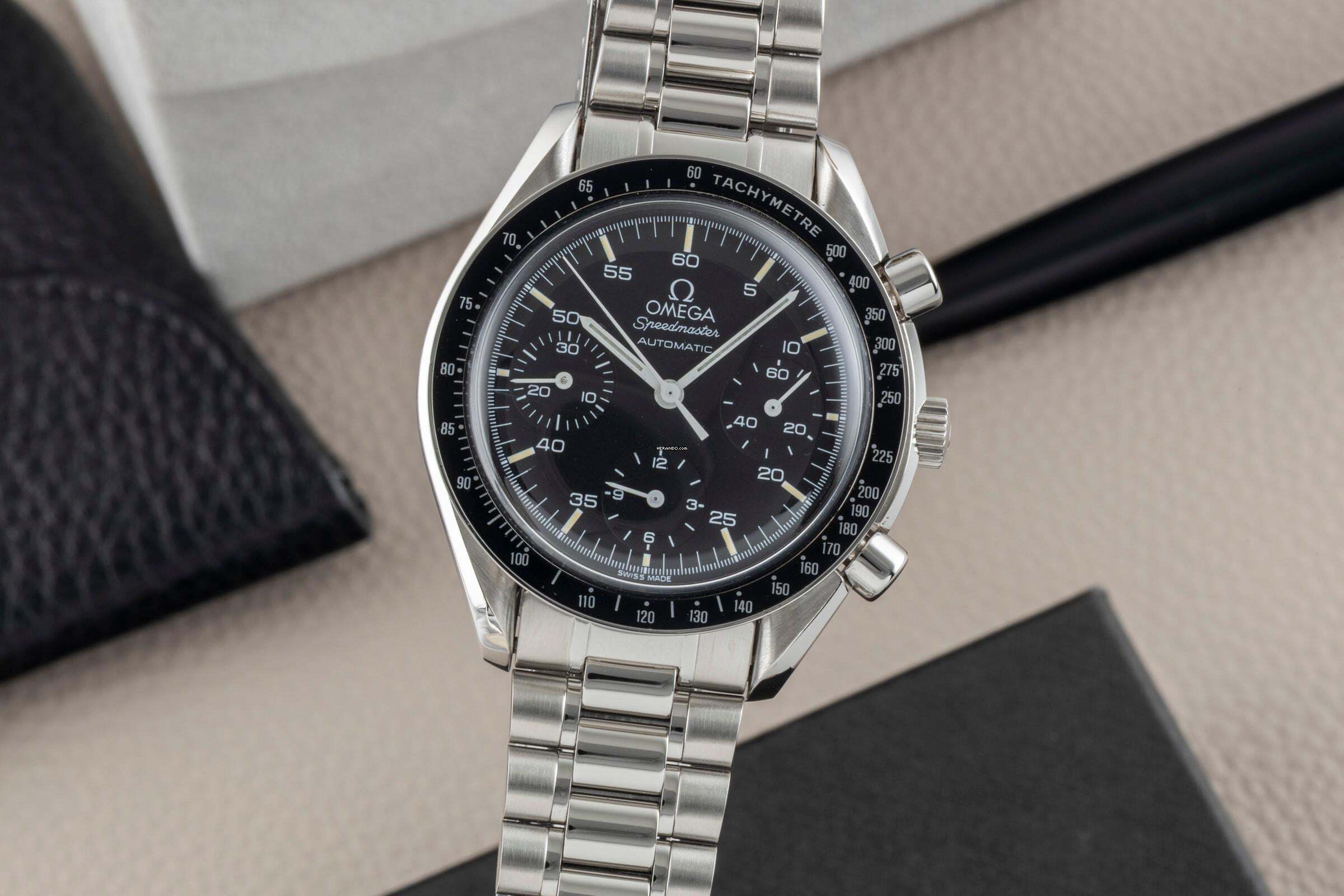Omega Speedmaster Reduced Chronograph Stahl Automatik Ref. 3510.50.00
