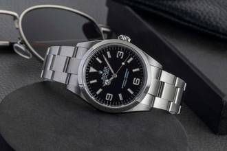 Thumbnail von Rolex Explorer Oyster Edelstahl Automatik Herren Ref. 124270 Box & Papiere 2023