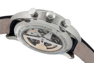 Thumbnail von IWC Portugieser Chronograph Classic Chronograph Automatik Stahl Ref. IW390403 Papiere 2014