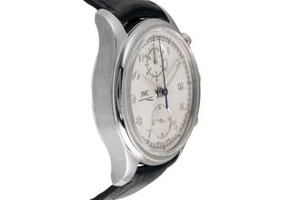 Thumbnail von IWC Portugieser Chronograph Classic Chronograph Automatik Stahl Ref. IW390403 Papiere 2014