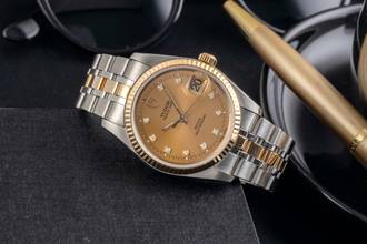 Thumbnail von Tudor Prince Date Stahl / Gold Diamanten Automatik Ref. 74033