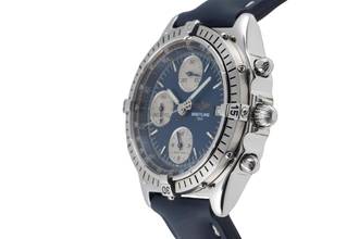 Thumbnail von Breitling Chronomat Chronograph Automatik Stahl Herrenuhr Ref. A13047 Klassiker