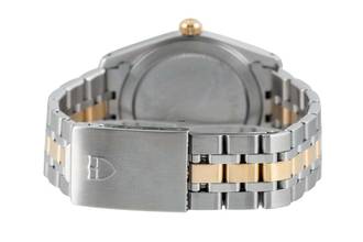 Thumbnail von Tudor Prince Date Stahl / Gold Silver Linen Dial Automatik Ref. 74033 Paper 2018