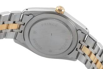 Thumbnail von Tudor Prince Date Stahl / Gold Silver Linen Dial Automatik Ref. 74033 Paper 2018
