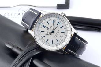 Thumbnail von Breitling Navitimer 41 Stahl Automatik Ref. A173263A1G1P1 Box & Papiere Limited