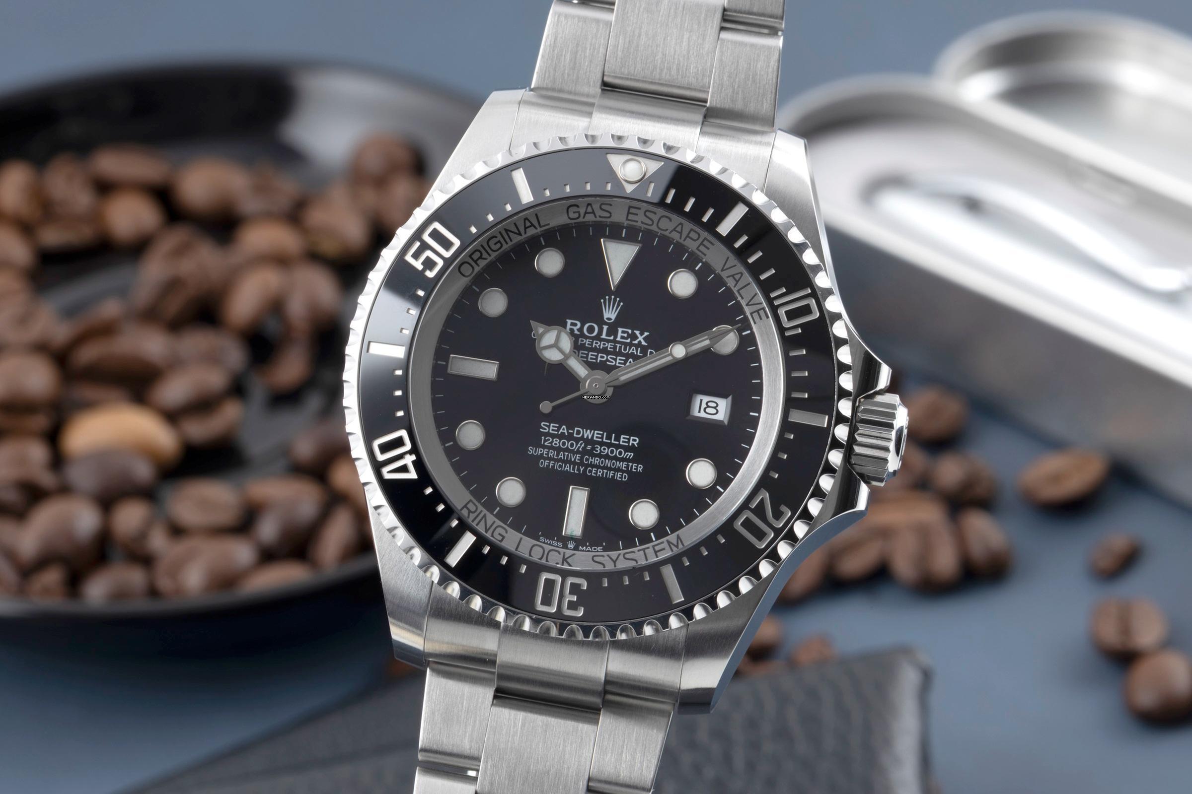 Rolex Sea-Dweller Deepsea Black Edelstahl Automatik Ref. 126660