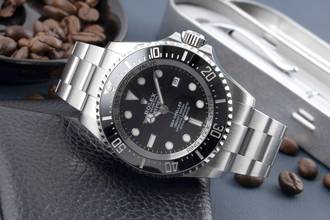 Thumbnail von Rolex Sea-Dweller Deepsea Black Edelstahl Automatik Ref. 126660