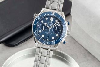 Thumbnail von Omega Seamaster Diver 300 M Chronograph Automatik 210.30.44.51.03.001 B&P