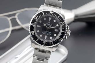 Thumbnail von Rolex Sea-Dweller Deepsea Black Dial Oyster Stahl Automatik Ref. 116660 B&P 2013