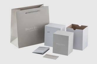 Thumbnail von Bruno Söhnle Glashütte Turin ステンレス 自動巻き メンズ腕時計 Ref 17-12230-840 B&P 新品