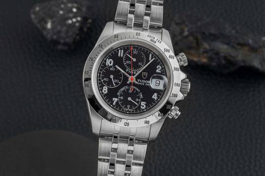Tudor Prince Date Chronograph ステンレススチール 自動巻き メンズ腕時計 Ref. 79280 クラシック
